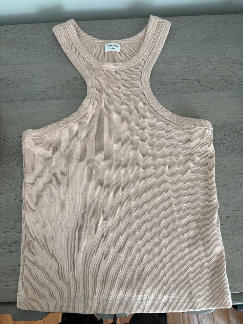 ARITZIA Wilfred Wish Tank, color Gd Flax Beige, size S